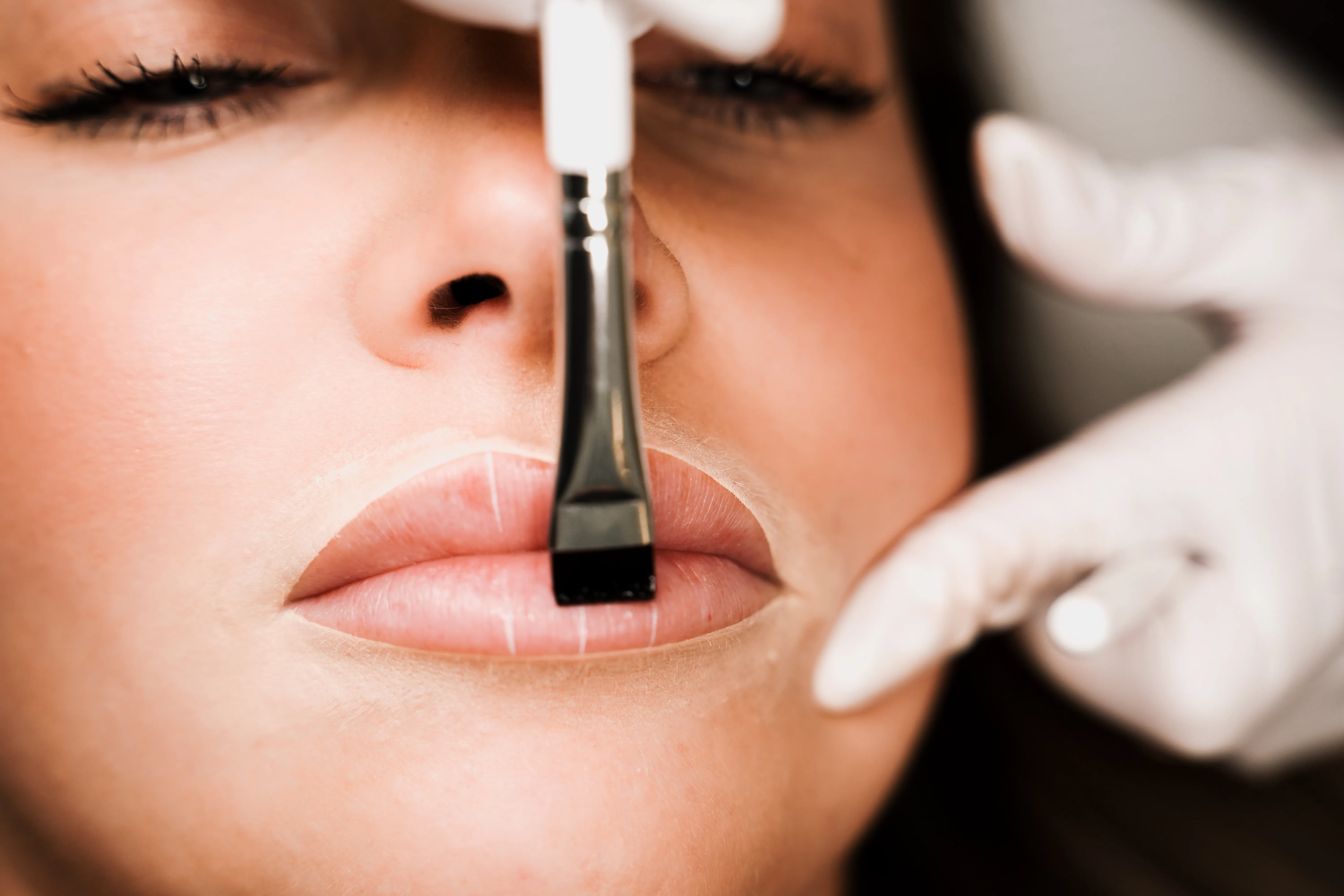 Woman listing to music